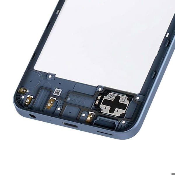 Erstatningscentralchassis til Galaxy A15 4G Service Pack Samsung Blå Blå