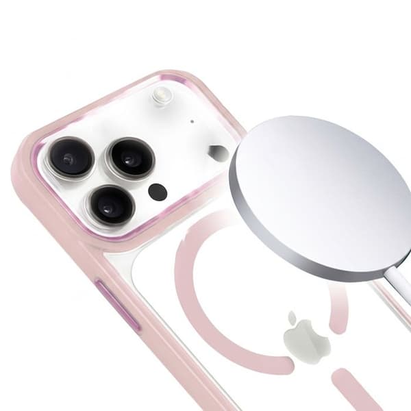 Coque Bumper til iPhone 17 Pro Max Kompatibel med MagSafe med Forstærket Kant Jaym Rose Ros