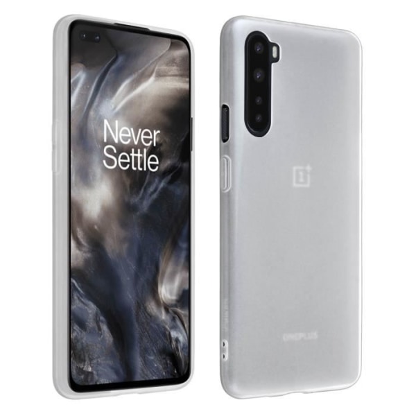 Coque - OnePlus - Nord - Silikone Gel Fleksibel - Ultra-fine - Gennemsigtig - Letvægt Vit