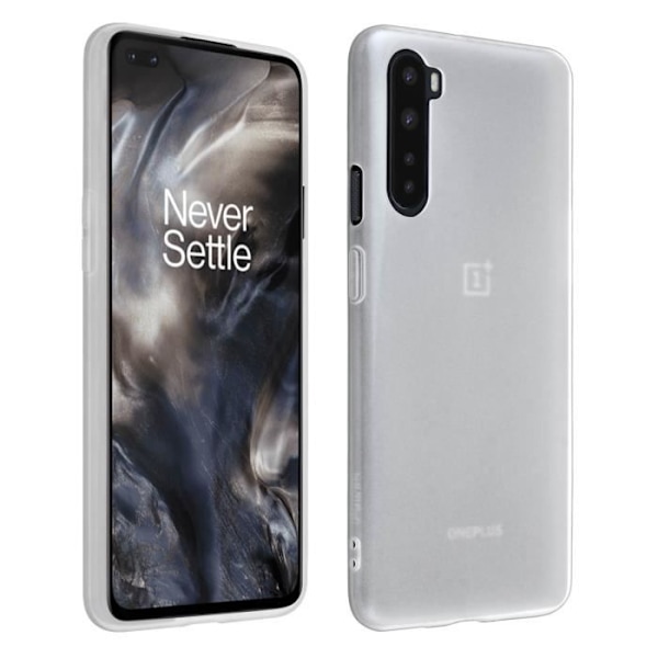 Coque - OnePlus - Nord - Silikoni Geeli Taipuva - Ultra-ohut - Läpinäkyvä - Kevyt Vit
