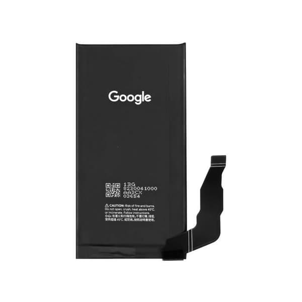 Batteri - GOOGLE - Pixel 8a - 4492mAh - Lithium Ion - Sort Svart