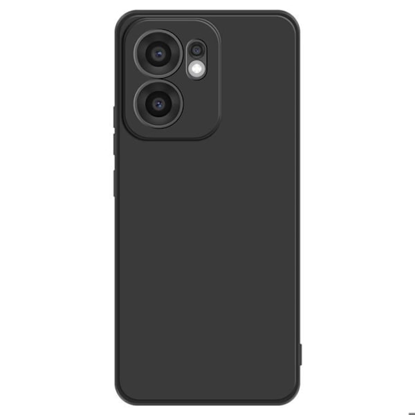 Coque til Oppo Reno 13 F og 13 FS Silikone Blød Mat Sort Svart