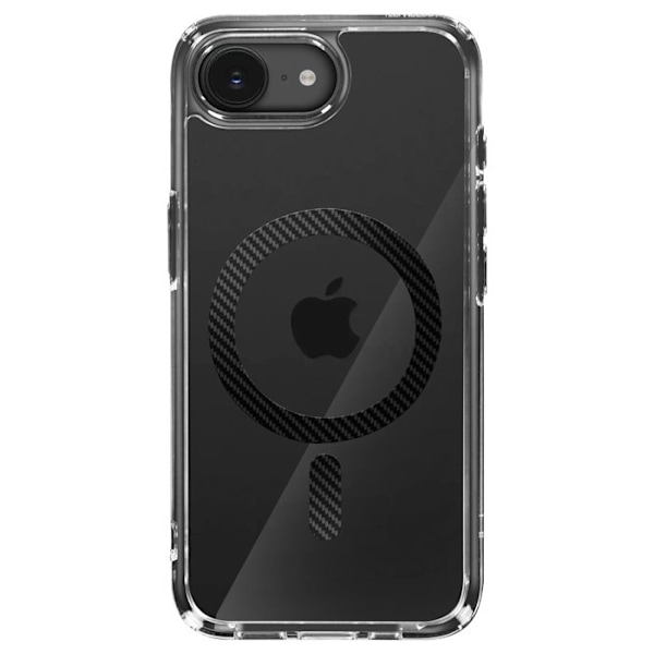 Coque MagSafe til iPhone 16e Stødabsorberende Fin Ultra Hybrid MagFit Spigen SGP Sort Svart