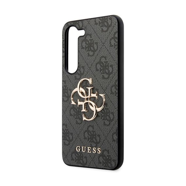 Guess 4G Big Metal Logo - Etui til Samsung Galaxy S24 (sort)