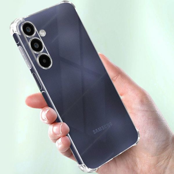 Coque Antichoc - Mayaxess - Samsung Galaxy A25 - Transparent - Semi-rigide - Design léger Transparent