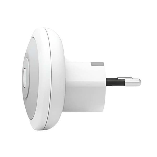 LED natlampe - AVIZAR - Kompakt - Blødt lys - Genopladelig USB - Hvid Vit