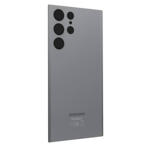 Ersättningsglas bak till Samsung Galaxy S22 Ultra Grey Grå