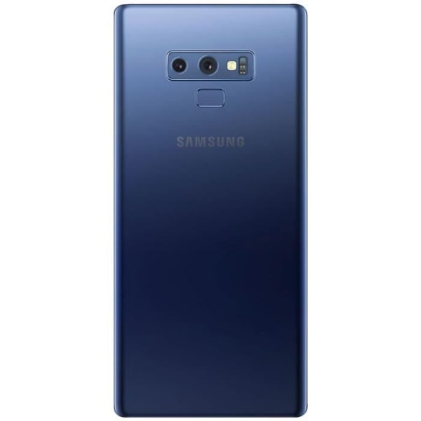 Samsung Galaxy Note 9 Batteriskydd Bakre Glas Front Panel Byte - Blå