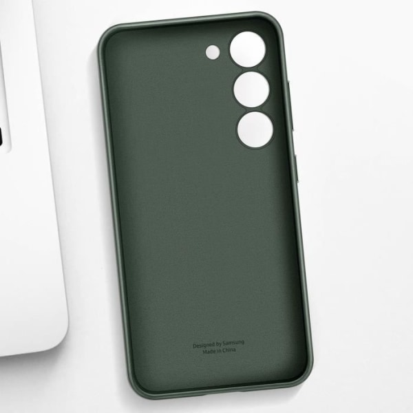 Läderfodral för Galaxy S23 Plus Original Samsung Series Läderfodral Grönt