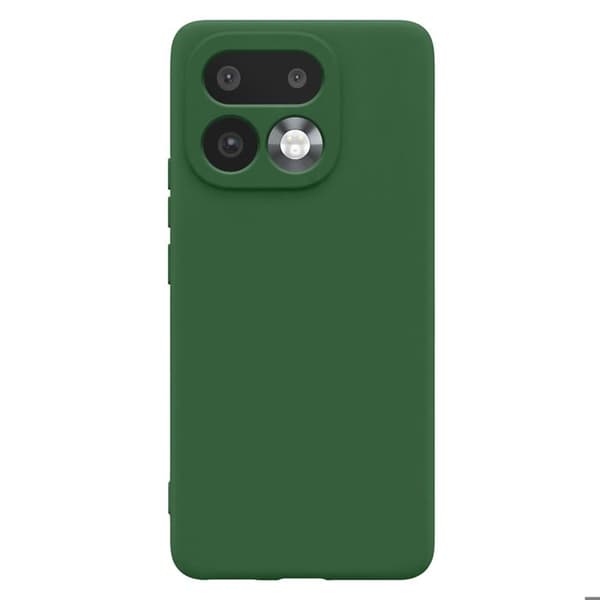 Realme 16 Pro Soft-Touch -silikonikuori Fast Cover tummanvihreä Grön