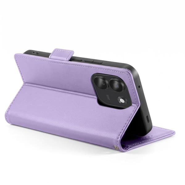 Pungetui til Redmi Note 17 Pro Max Smart Book Serie med Støtte Lavendel Violett