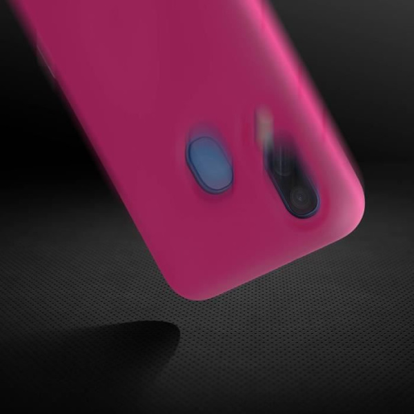 Beskyttelsesskal - AVIZAR - Samsung Galaxy A40 - Semi-hård silikon - Rosa - Soft Touch Rosa
