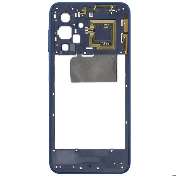 Erstatningscentralchassis til Galaxy A17 5G Service Pack Samsung Blå Blå