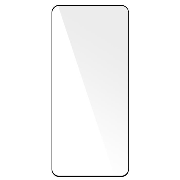 Hærdet glas til Honor 90 9H Hårdhed Anti-ridse Sort omrids Svart
