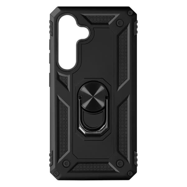 Etui til Samsung Galaxy S24 Hybrid Ring Magnetisk Holder Sort Svart
