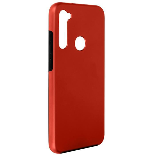 Suojakuori - AVIZAR - Xiaomi Redmi Note 8 - Kovaa takapuolta - Pehmeä etuosa - Punainen Röd