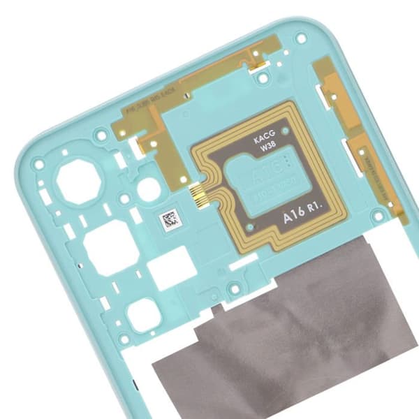 Central Chassis - SAMSUNG - Galaxy A16 - Original - Grøn - Service Pack Grön