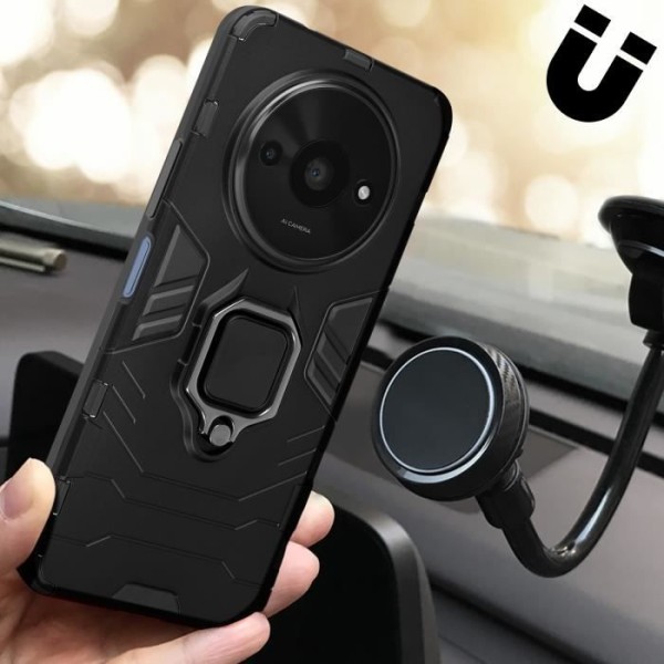 Taske til Xiaomi 14 Ultra - AVIZAR - Sort - Rigid - Syntetisk - Blandet Svart