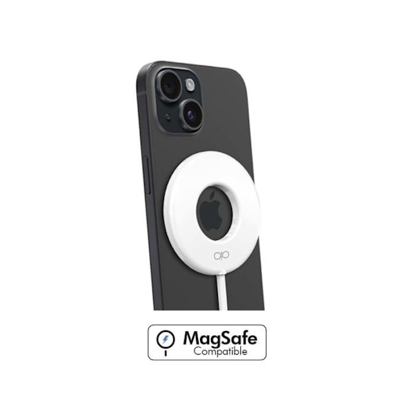 Induktiv laddare - Force Power - 15 W - Vit - Trådlös laddning - Mobiltelefon Vit