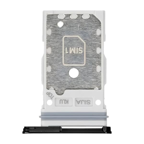 SIM-korttiteline - SAMSUNG - Galaxy S22/S22 Plus - Kaksois Nano SIM - Väri Harmaa - Alkuperäinen Grå