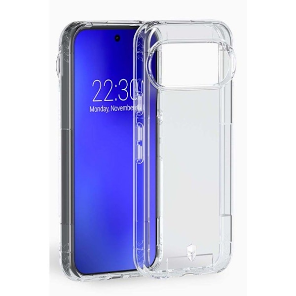 Forcecase Pulse Rugged Fodral för Google Pixel 9 Pro XL Clear Transparent