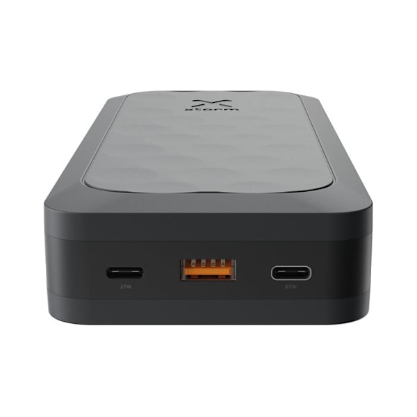 Ulkoakku 27000mAh 67W 2x USB-C + USB-C LED-näyttö Kompakt Xtorm Musta Svart