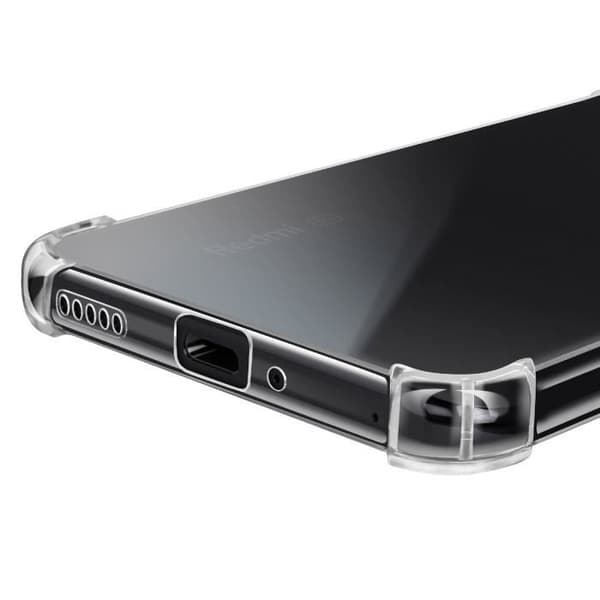 Coque Antichoc - Mayaxess - Xiaomi Redmi Note 14 Pro/Pro Plus - Transparent - Letts - Forstærket Transparent