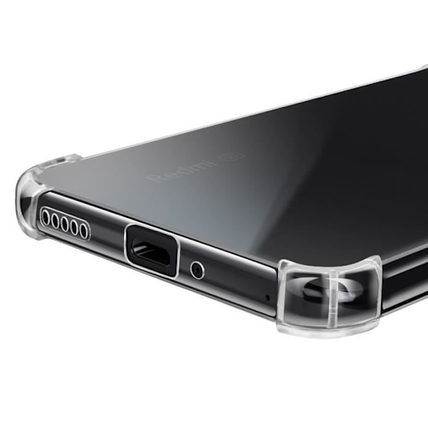 Stöttålig skal för Xiaomi Redmi Note 14 Pro och 14 Pro Plus Mayaxess Transparent Transparent