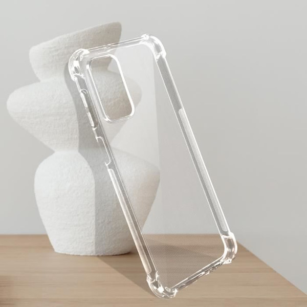 Samsung Galaxy A23 Fodral Hörn Bumper Mjuk Silikon Akashi Transparent Transparent