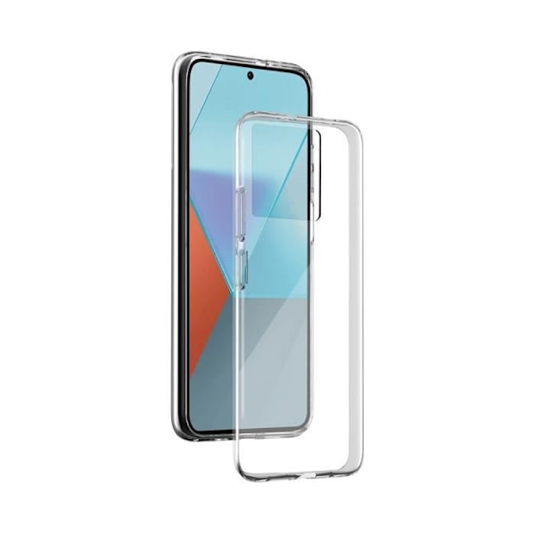 Kotelo Xiaomi Redmi Note 13 Prolle, pehmeä ja erittäin ohut TPU BigBen Connected Transparent Transparent