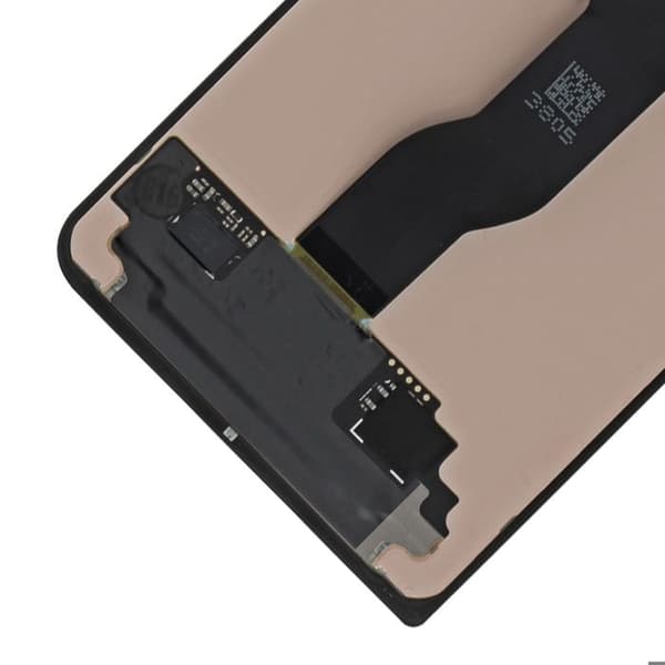 Ekstern AMOLED Touchskærm til Galaxy Z Fold 5 Service Pack Samsung Sort Svart
