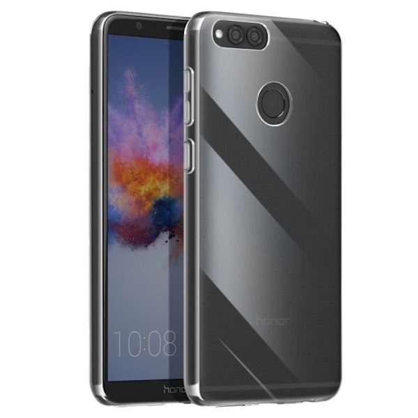 Coque til Honor 7X Silikone Blød Design Tynd Let Gennemsigtig Transparent