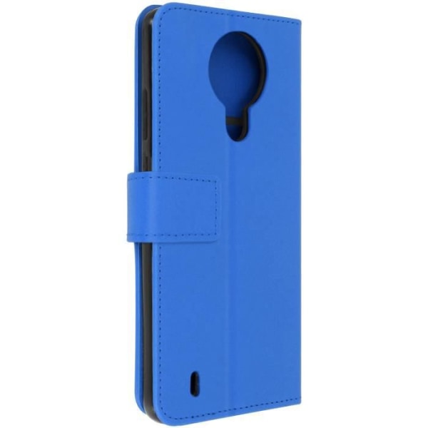 Hölster - Nokia - 1.4 - Syntetiskt läder - Plånbok - Videostöd Blå