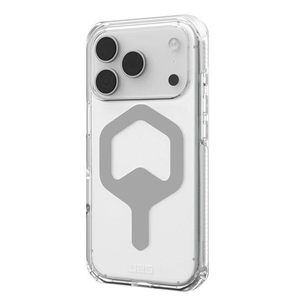Coque MagSafe - UAG - iPhone 17 Pro Max - Ultra Slidstærk - Transparent - Stiv Vit