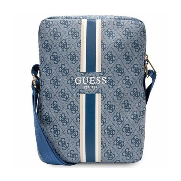 Guess - GUTB10P4RPSB - 10'' Blue 4G Stripes tabletfodral, blå