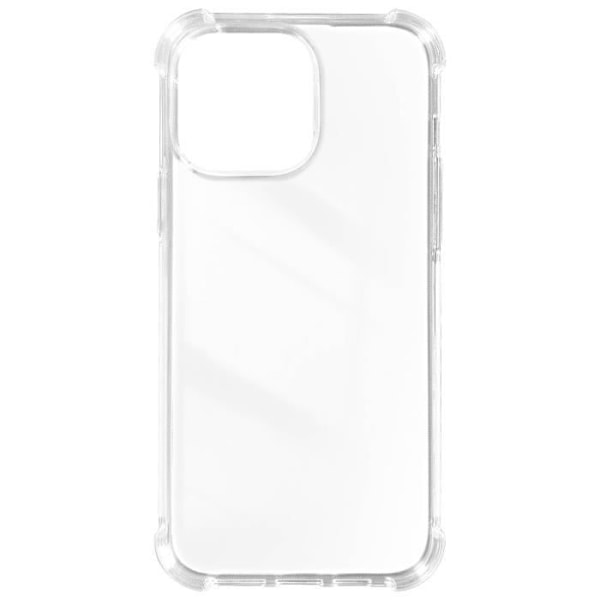 Suojakuori iPhone 15 Prolle - AVIZAR - Classic Bump - Pehmeä - Iskunkestävä - Läpinäkyvä Vit