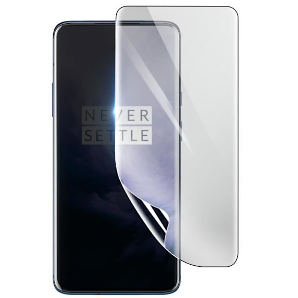 Skärmskydd - 3MK - Oneplus 7 Pro - Stötsäker Hydrogel - Transparent - Reptålig Transparent