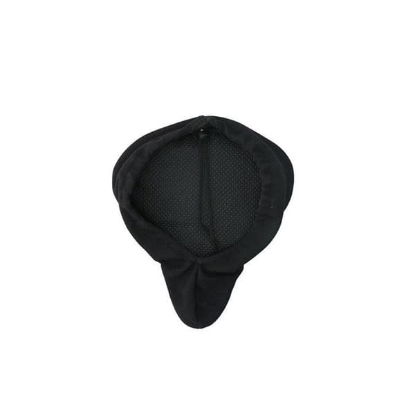 Cykelsædeovertræk - Dunlop - Memory skum - Sort - 26x23,5 cm - 150 g sort
