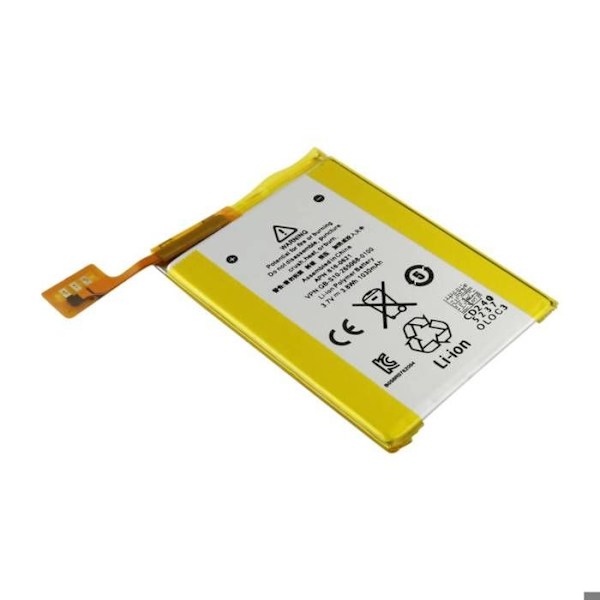 Ersättningsbatteri för iPod Touch 5 3,7V 1030mAh Li-Polymer Grå Grå