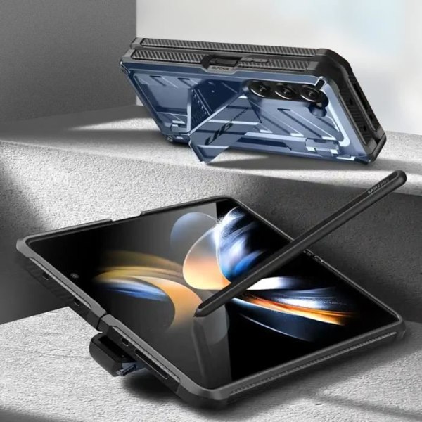 Fodral till Samsung Galaxy Z Fold 5 Multi-Layer Unicorn Beetle Pro Supcase Blå