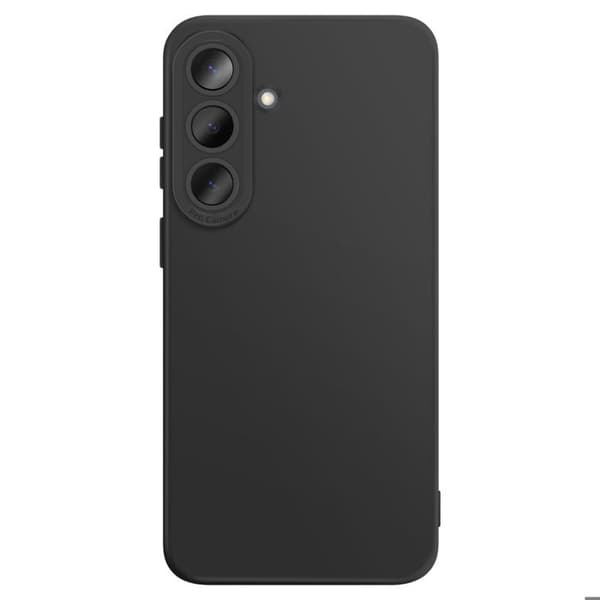 Silicone Cover til Galaxy S26 Plus med Forstærkning til Kamerablok Sort Svart