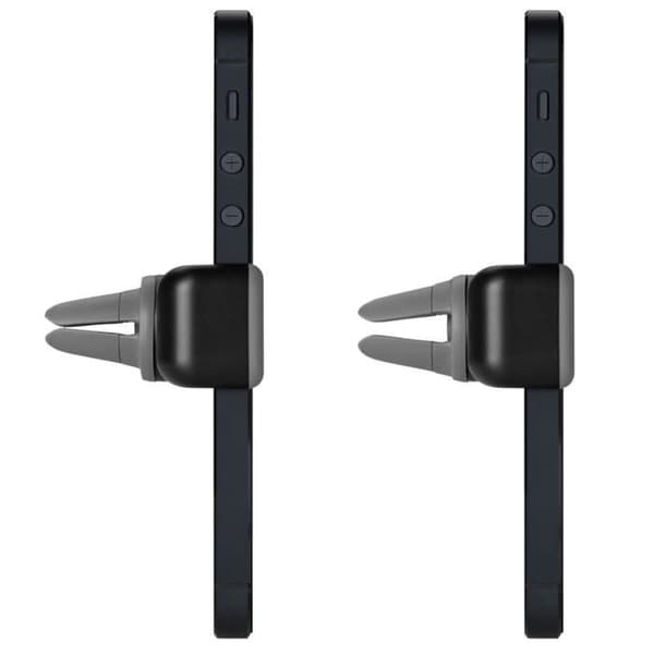 Audioadapter - AVIZAR - Jack 3,5 mm - Flad kabel sort - 1 meter - Forstærket nylon