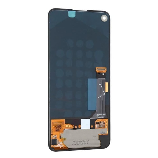 Bloc Complet - GOOGLE - Pixel 4A 5G - LCD-skærm 5,5 tommer - Original Touchglas - Sort Svart