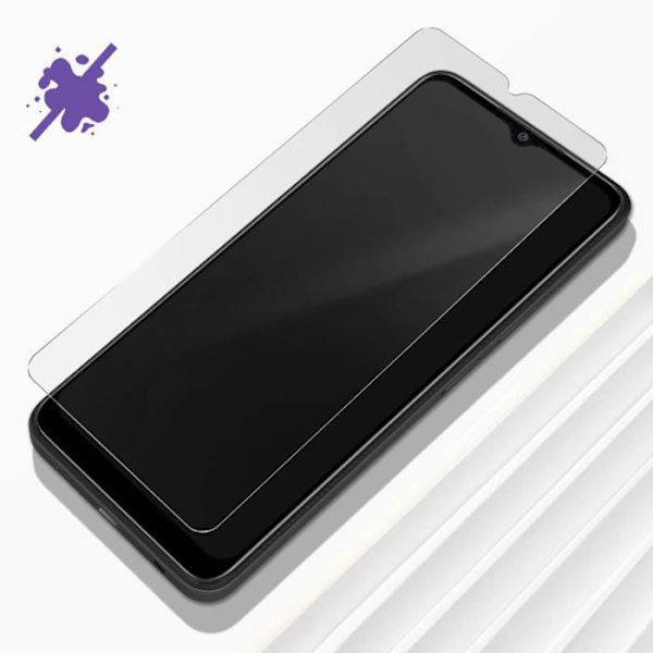 Suojakalvo - AVIZAR - Doogee X98 - 9H karkaistu lasi - 2,5D viistetty - 0,26 mm läpinäkyvä Vit