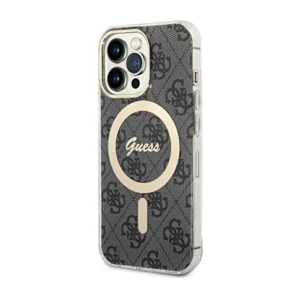 Guess 4G MagSafe - Etui til iPhone 13 Pro (sort) - 3666339126810