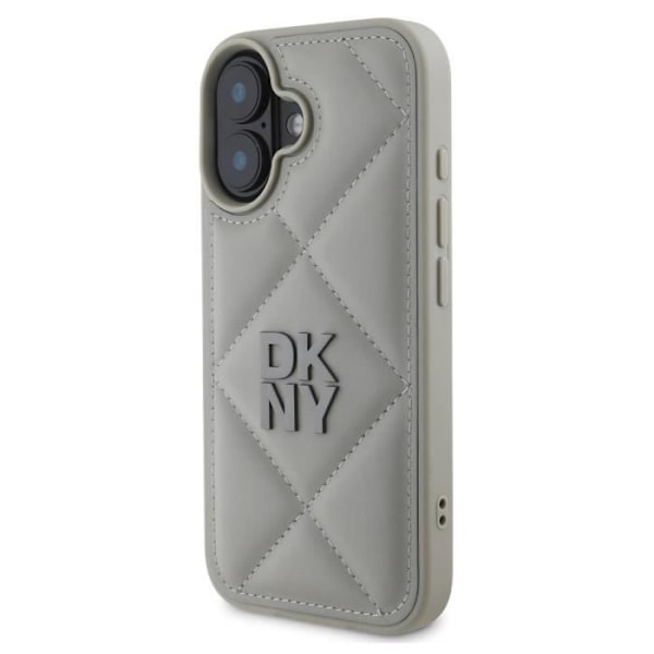 Skyddande skal för iPhone 16 Plus med vaddering DKNY Grå Grå