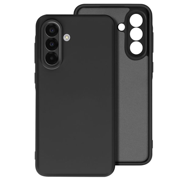 Coque för Samsung Galaxy A36 Semi-rigid Soft-touch Anti-fläckar Svart Svart