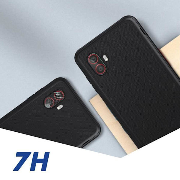 4x kamerafilm Galaxy Xcover 6 Pro Hybrid Glass 7H 3mk Transparent