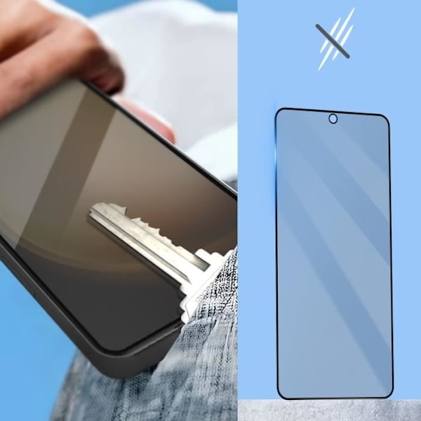 Karkaistu lasi Samsung S23 Plus High Protection 9H Ultra Thin 0.33mm Prio Svart