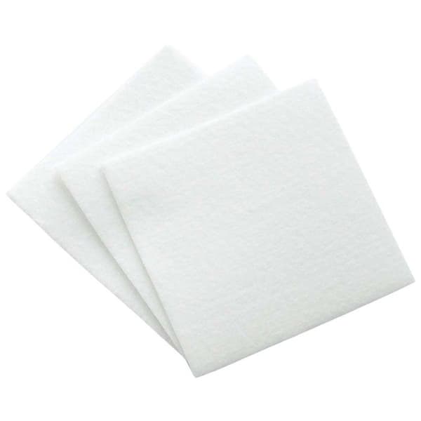 100 kpl Basic CLO1 10x10 cm mikrokuituliinoja pölyä vastaan 2UUL valkoinen Vit